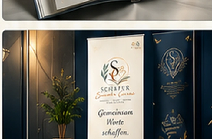 Werbebanner und Roll-Ups